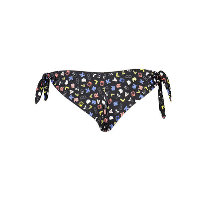 Black Elastane Swimwear
