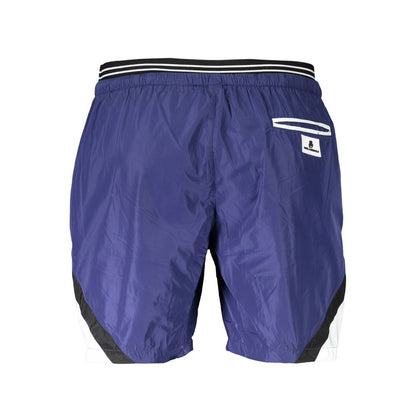 Bañador de poliéster azul
