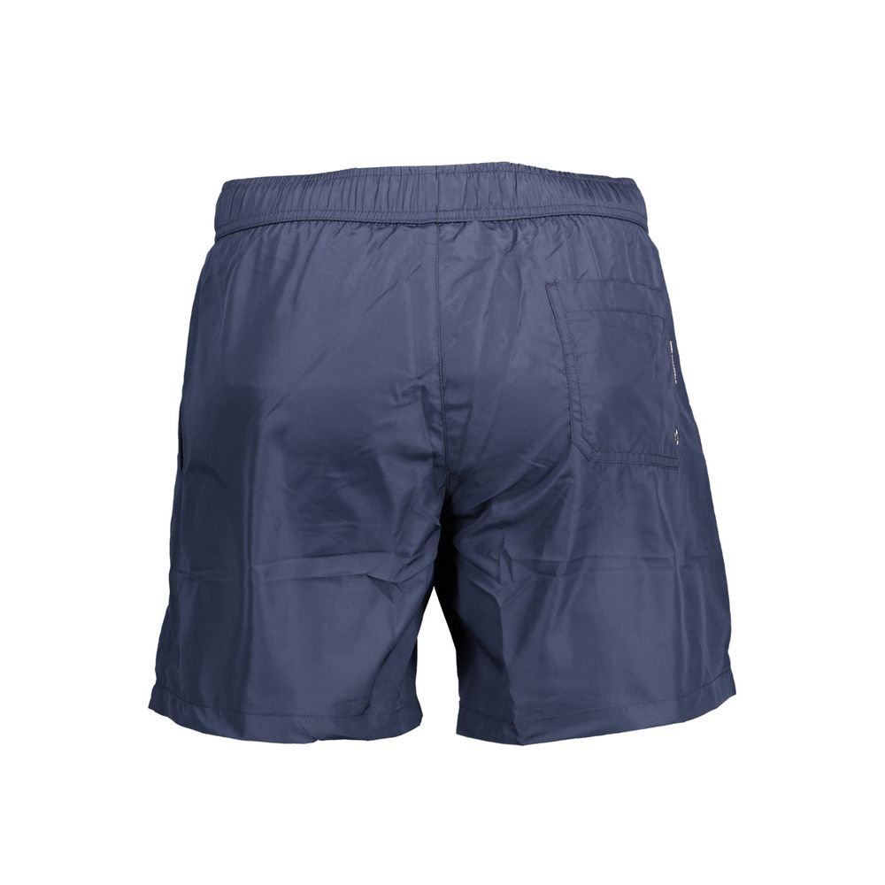 Bañador de poliéster azul