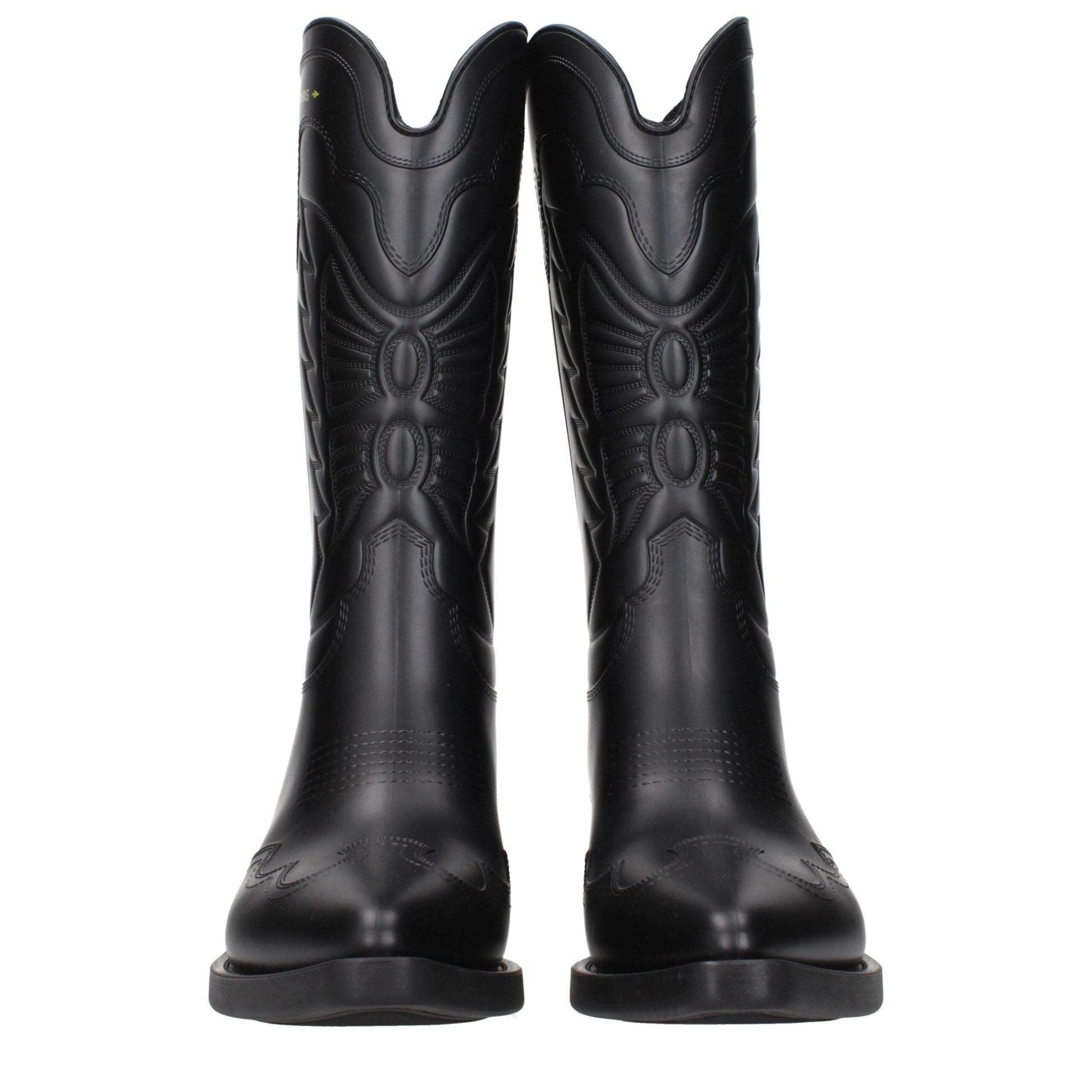 Black Leather Ankle Boots
