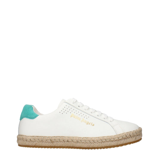 White Leather Low Tops