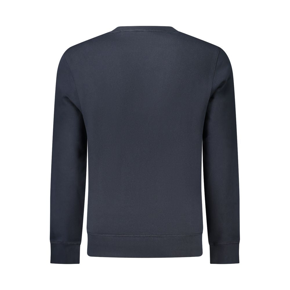 Blue Cotton Sweatshirt