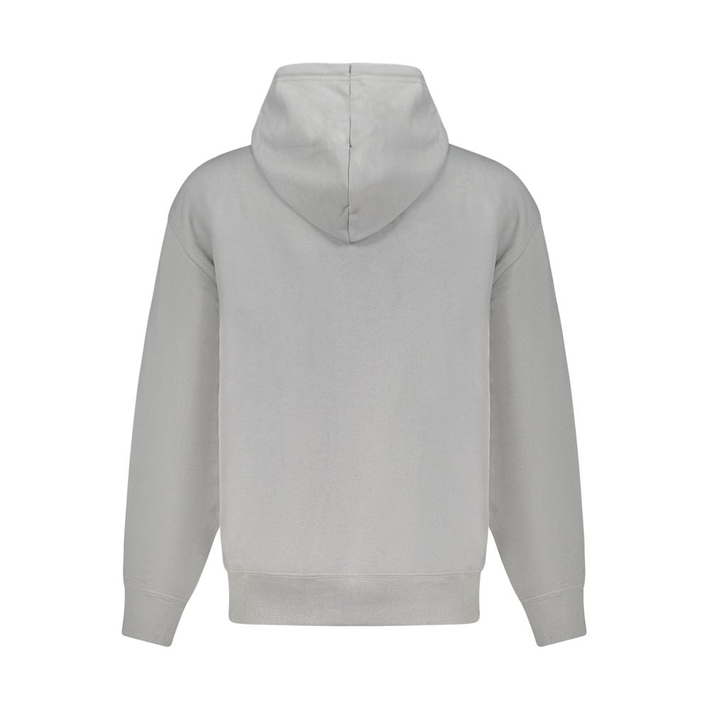 Gray Cotton Men Sweater