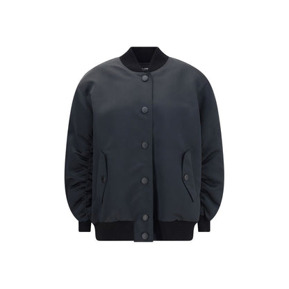 Oversized Jacket with embossed print