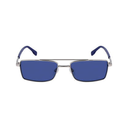 Gray Metal Sunglasses