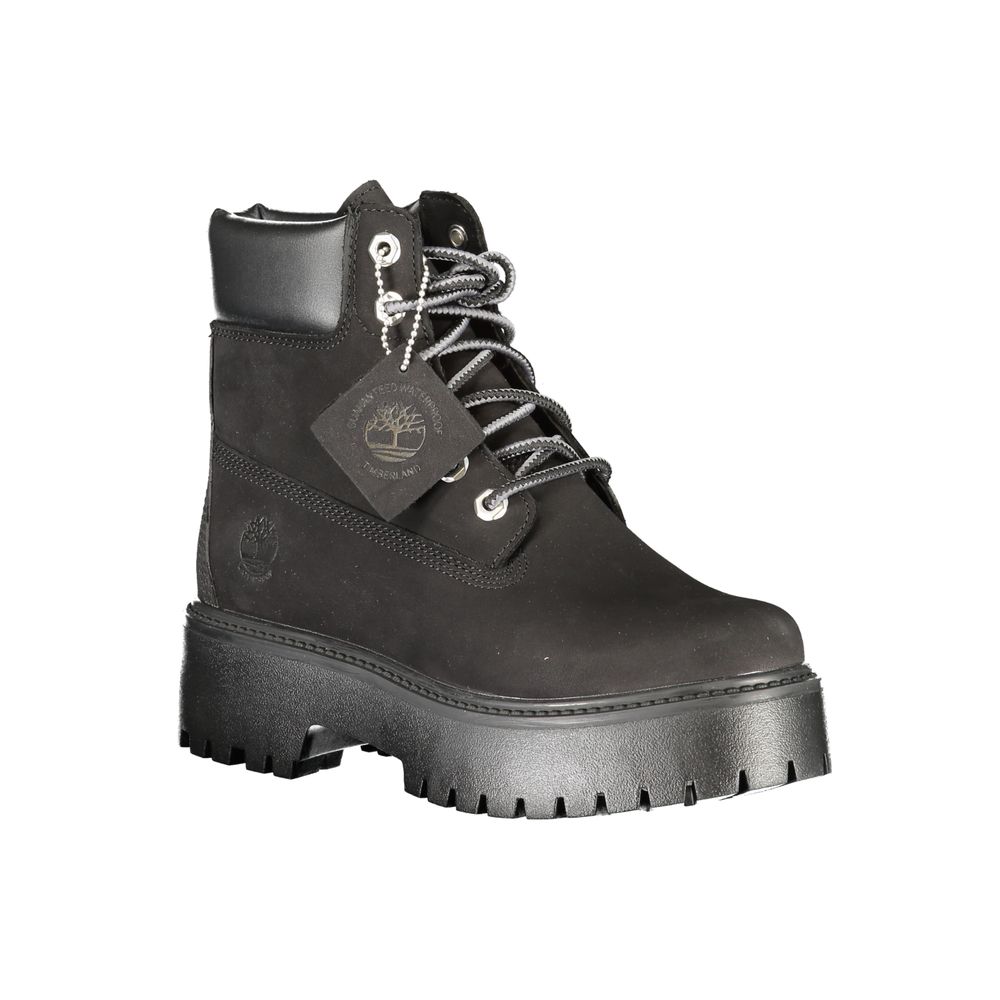 Bota Mujer Piel Negra