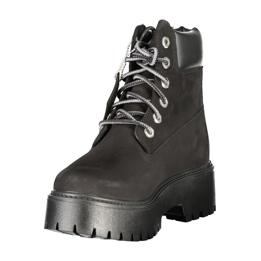 Bota Mujer Piel Negra
