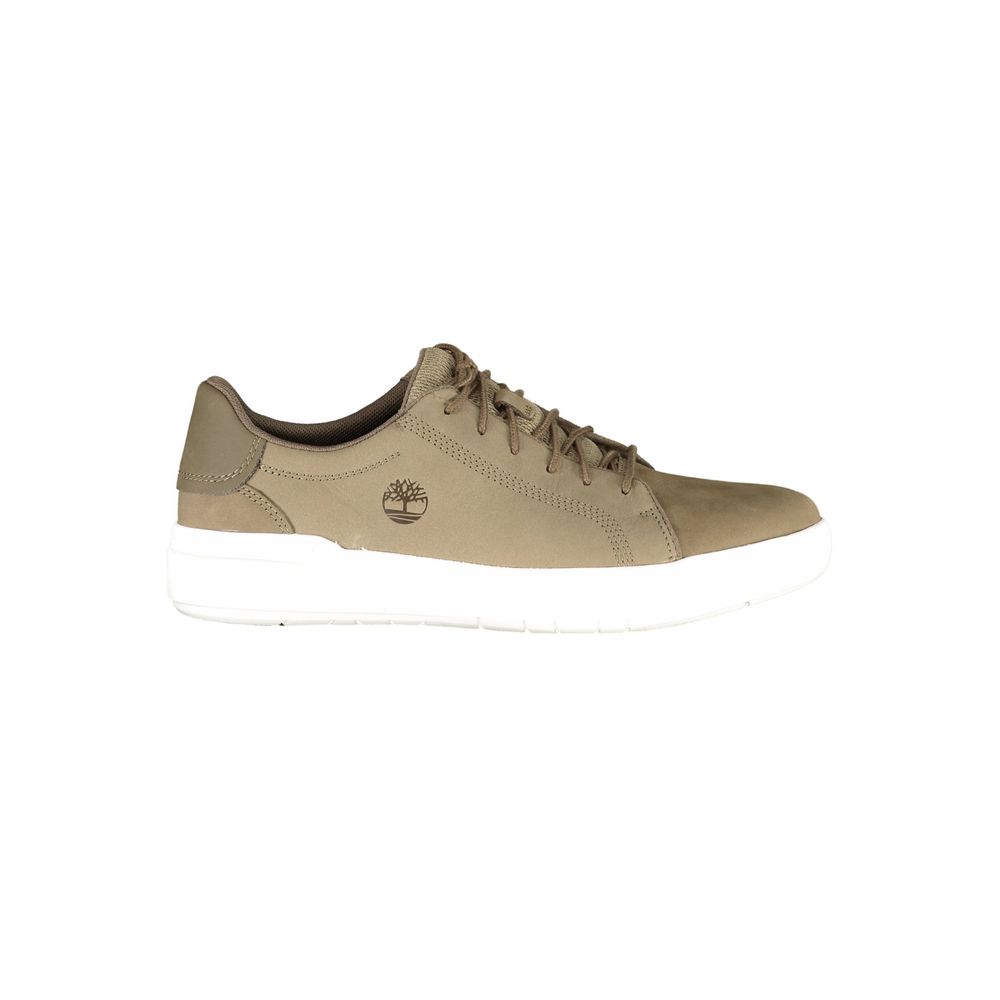 Sneaker Hombre Piel Verde