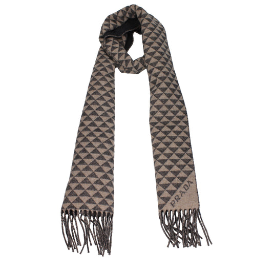 Brown Wool Scarves