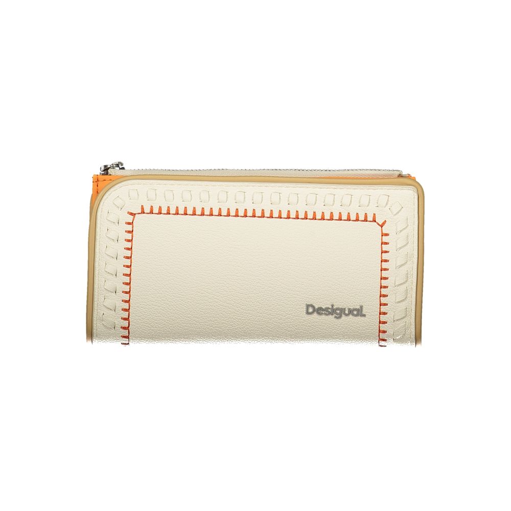 Cartera blanca de polietileno