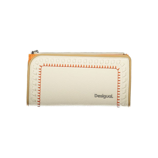 Cartera blanca de polietileno