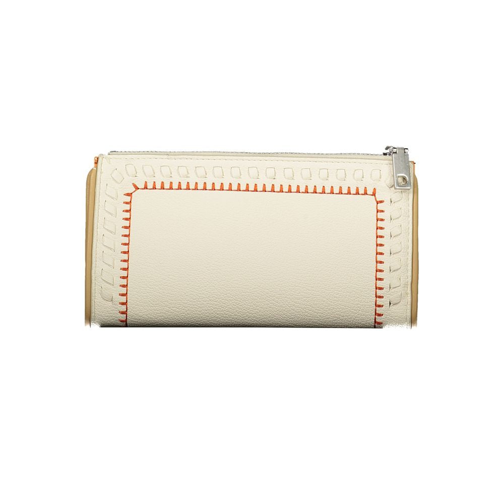 Cartera blanca de polietileno