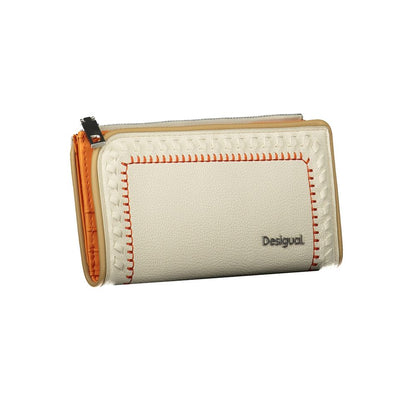 Cartera blanca de polietileno