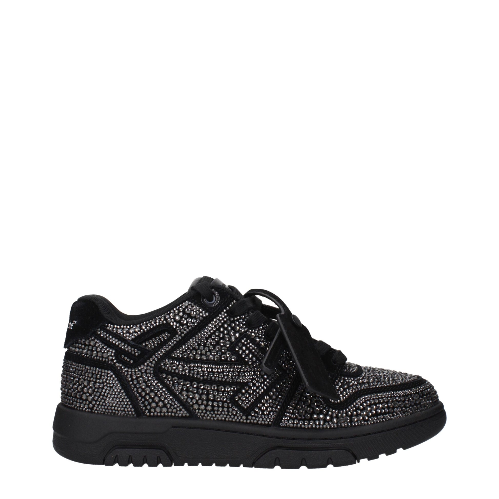 Black Leather Sneakers