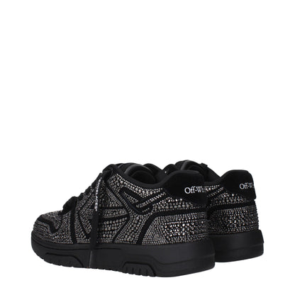 Black Leather Sneakers
