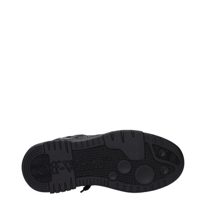 Black Leather Sneakers