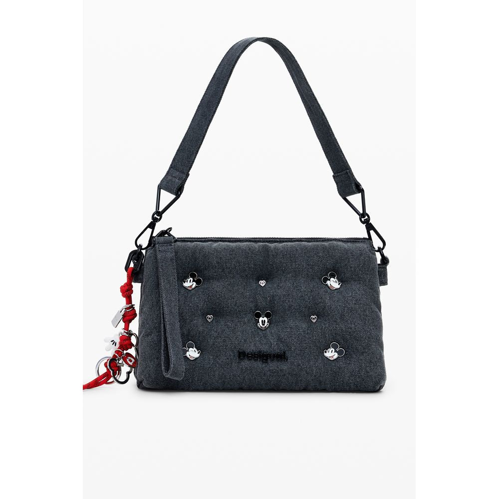 Bolso de poliéster gris