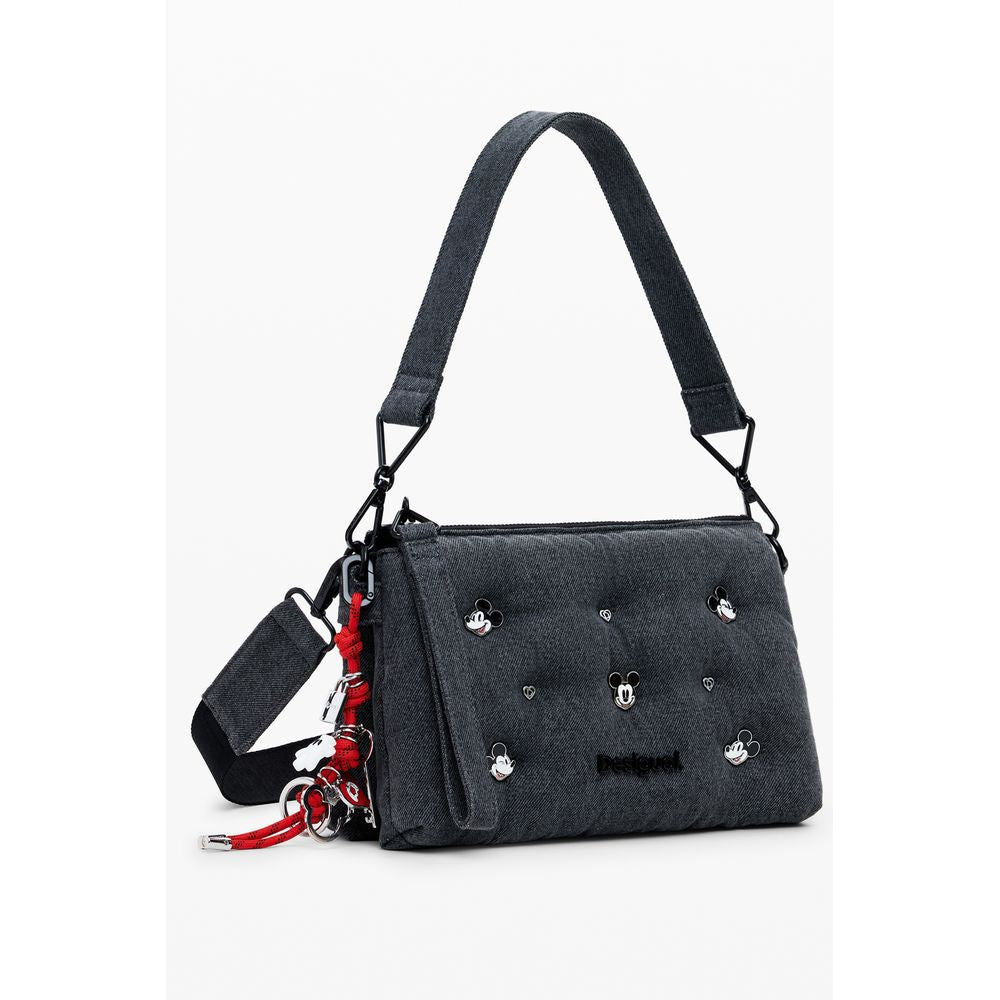 Bolso de poliéster gris