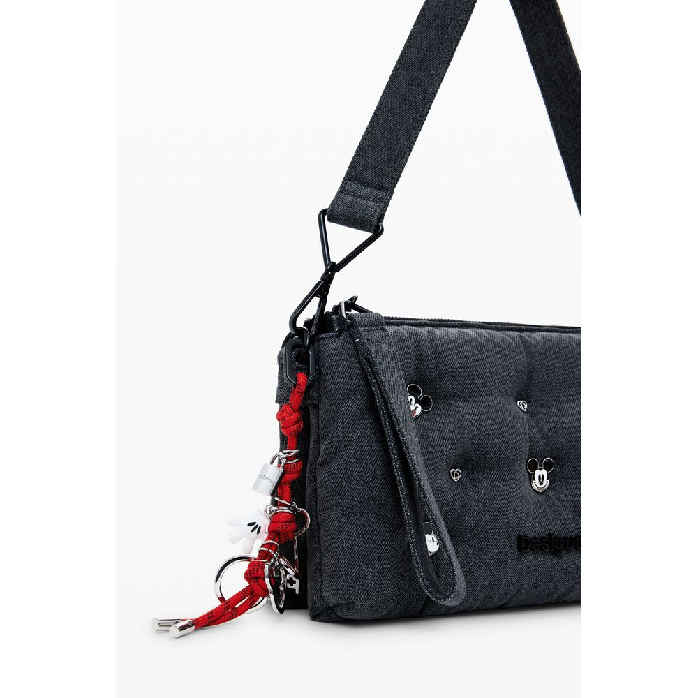 Bolso de poliéster gris