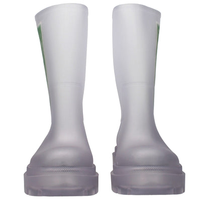 Transparent Pvc Ankle Boots