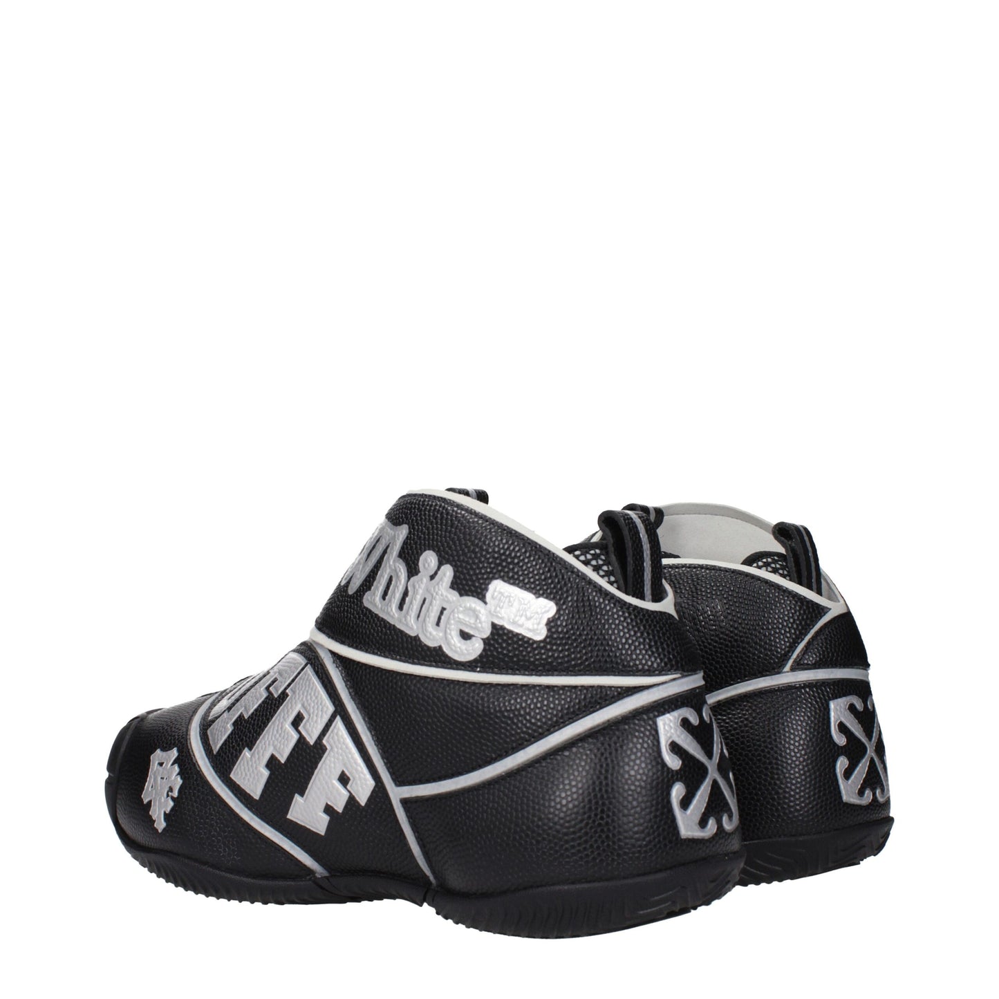 Black Leather High Tops