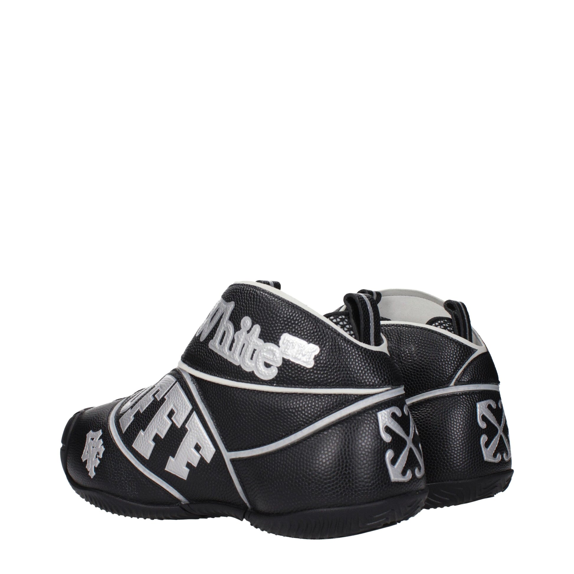 Black Leather High Tops