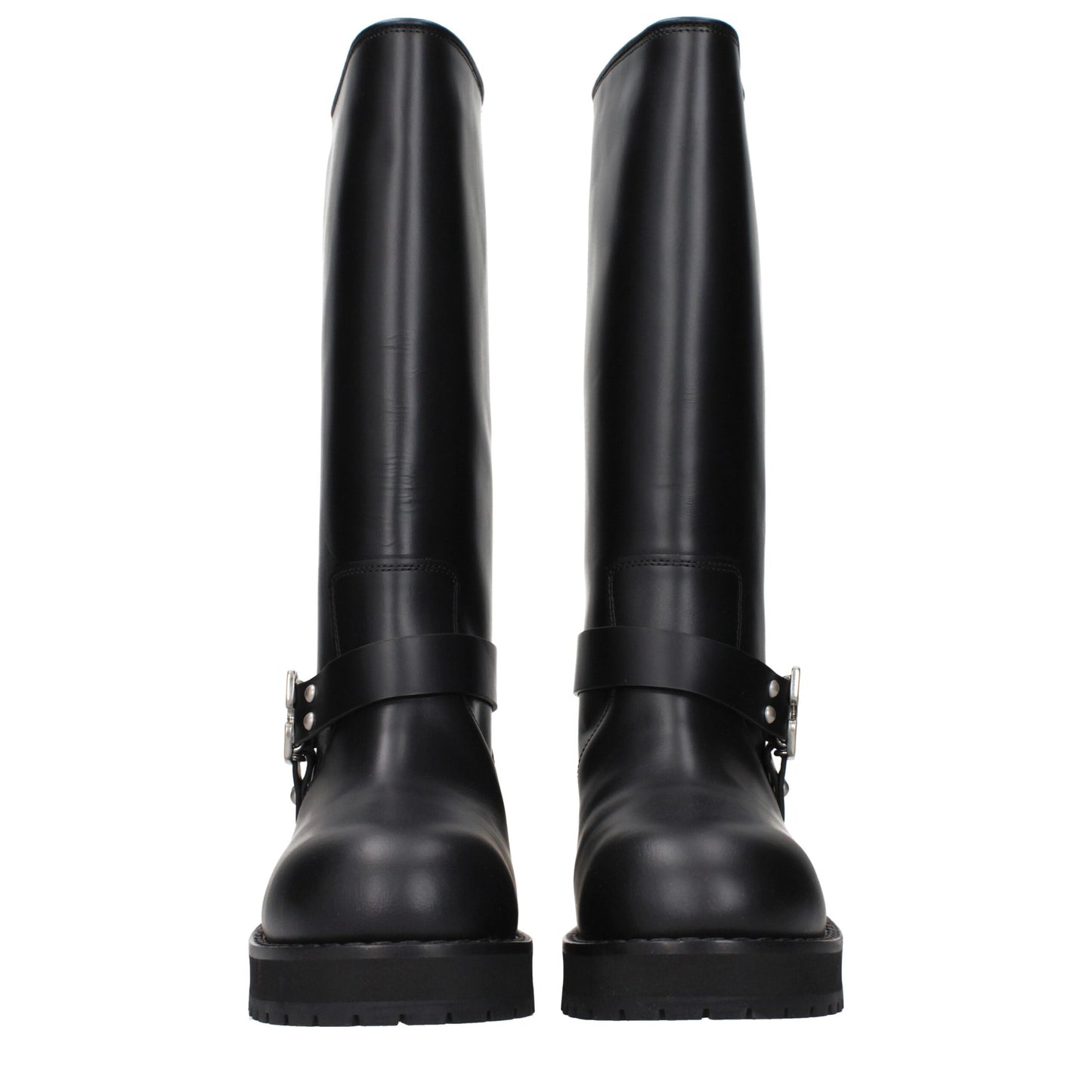 Black Leather Boots