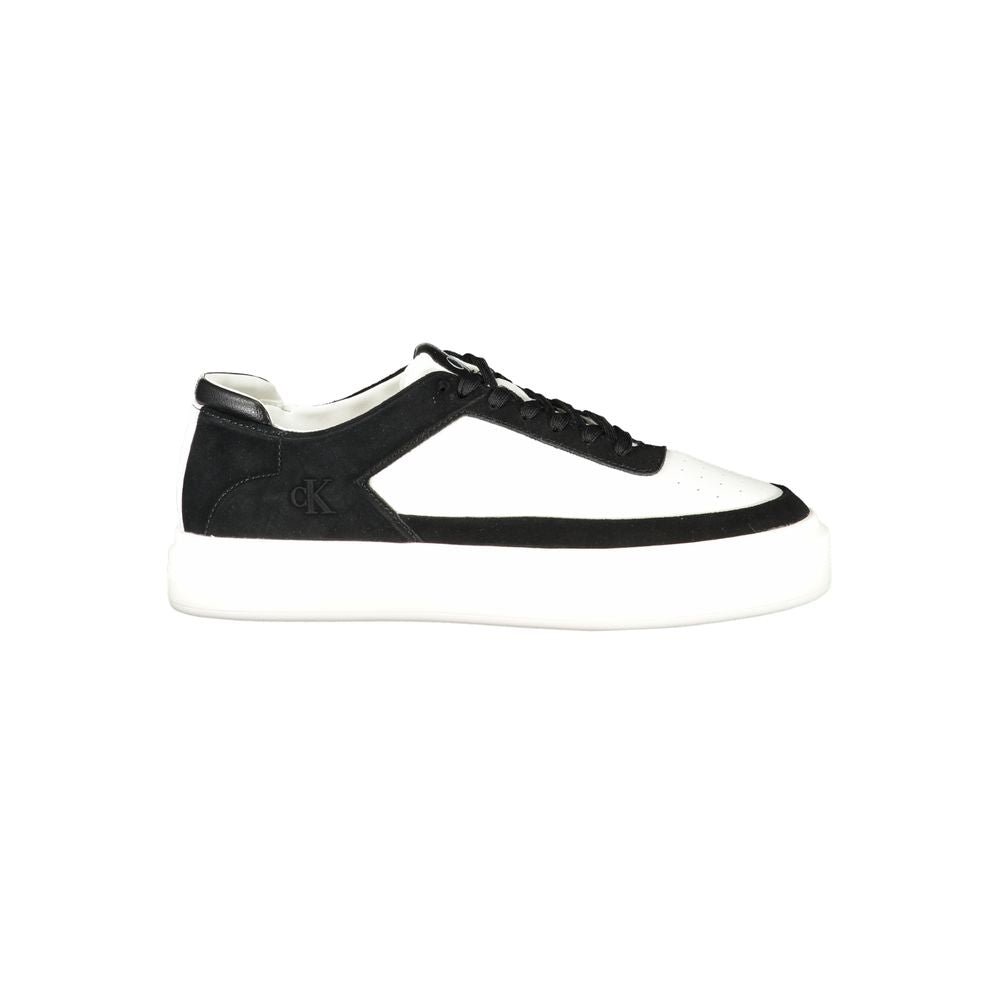 Sneaker Hombre Piel Blanco