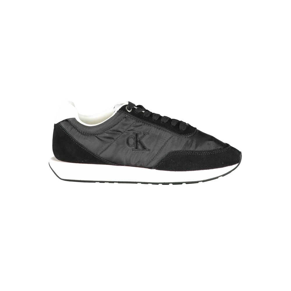Sneaker Mujer Piel Negra