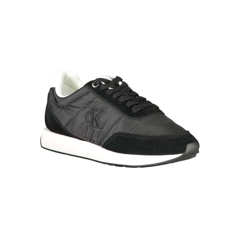 Sneaker Mujer Piel Negra