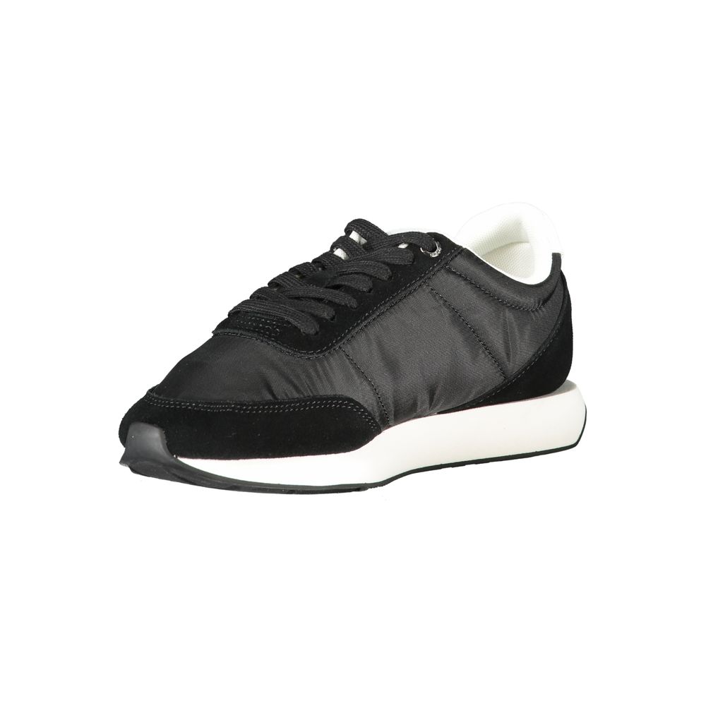 Sneaker Mujer Piel Negra