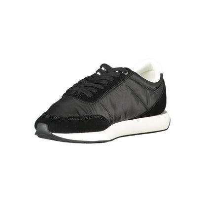 Sneaker Mujer Piel Negra