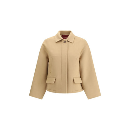 Zipped Wool Caban