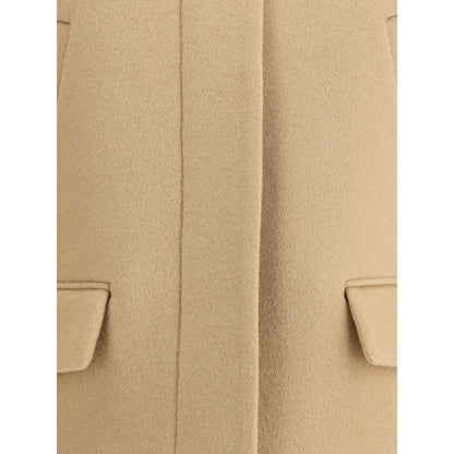 Zipped Wool Caban