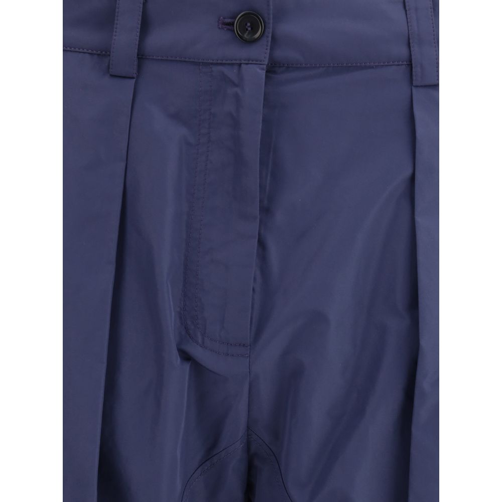 Shiny Taffeta Trousers