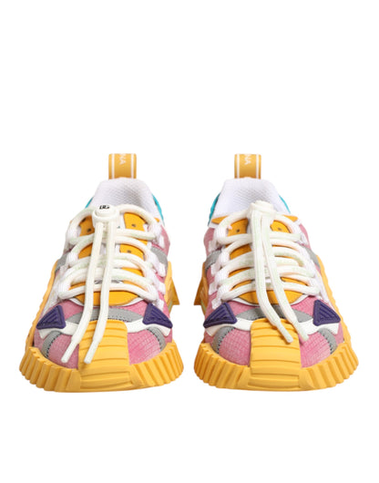 Multicolor Nylon NS1 Low Top Sneakers Shoes