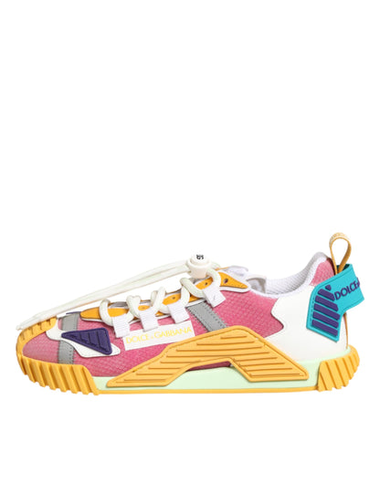 Multicolor Nylon NS1 Low Top Sneakers Shoes