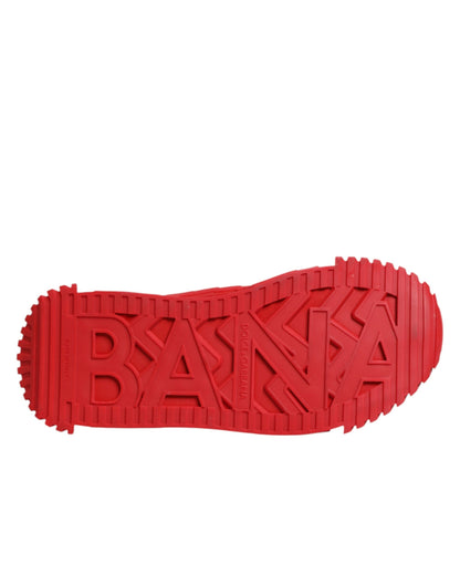 Red Logo Lace Low Top NS1 Sneakers Shoes