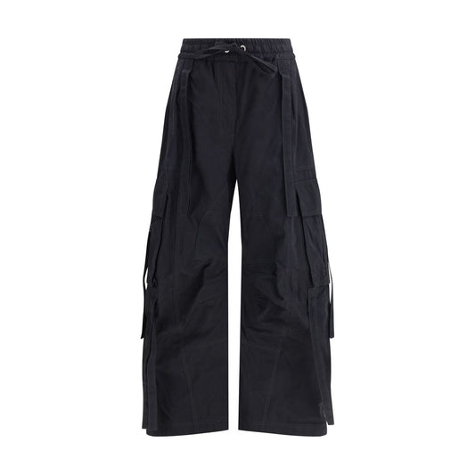 Waxed faille cargo Pants