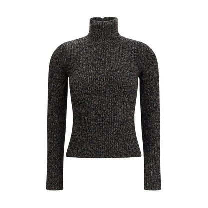 Ribbed long-sleeve T-shirt