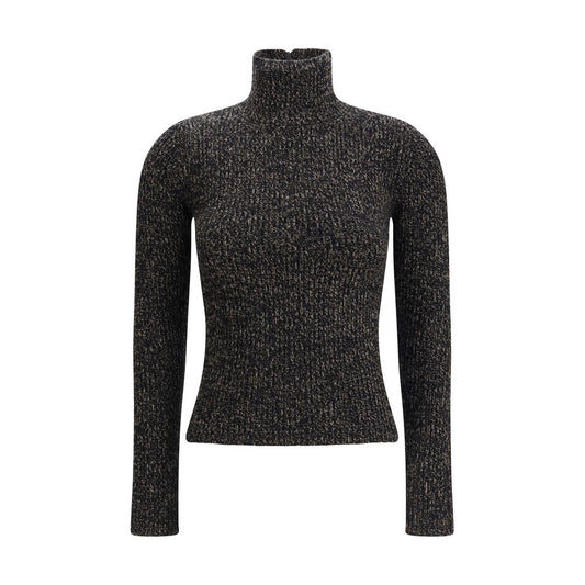 Ribbed long-sleeve T-shirt