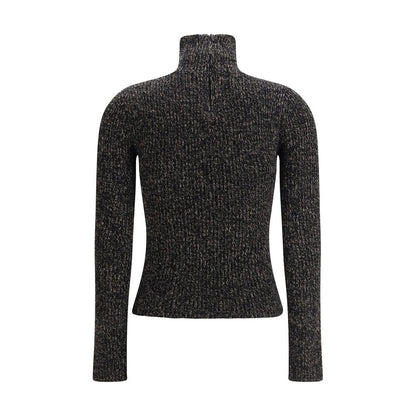 Ribbed long-sleeve T-shirt