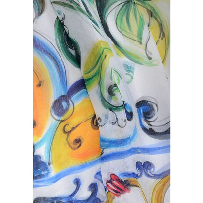 Silk Maiolica Dress