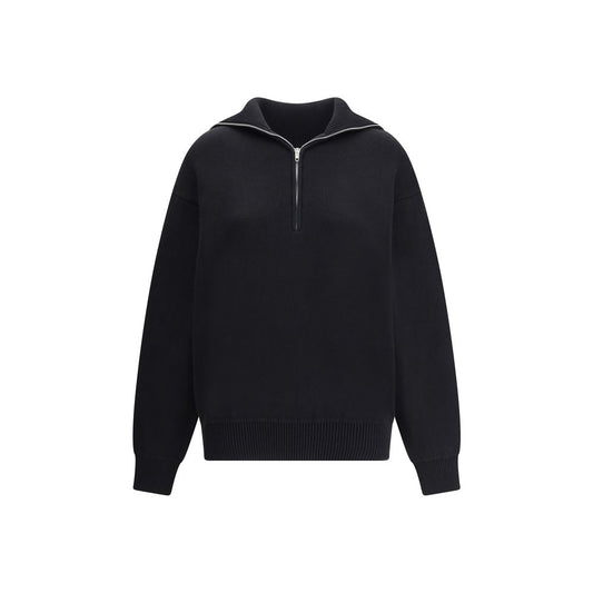 Back-to-front Black Sweater
