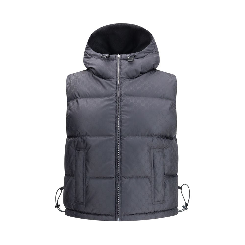 Reversible Bouclé Wool Gilet
