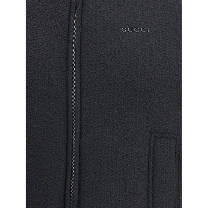 Reversible Bouclé Wool Gilet