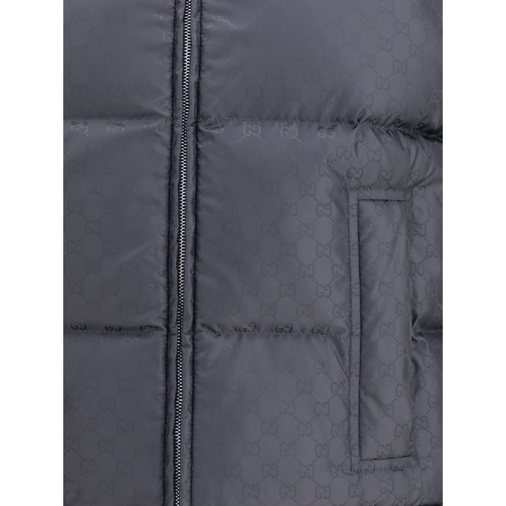 Reversible Bouclé Wool Gilet