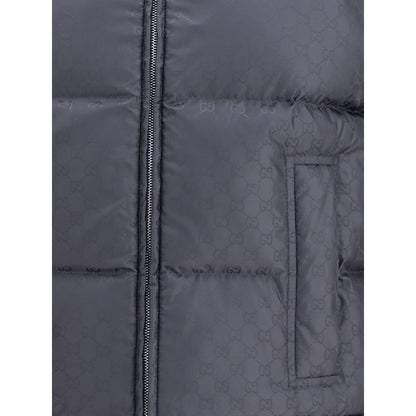 Reversible Bouclé Wool Gilet