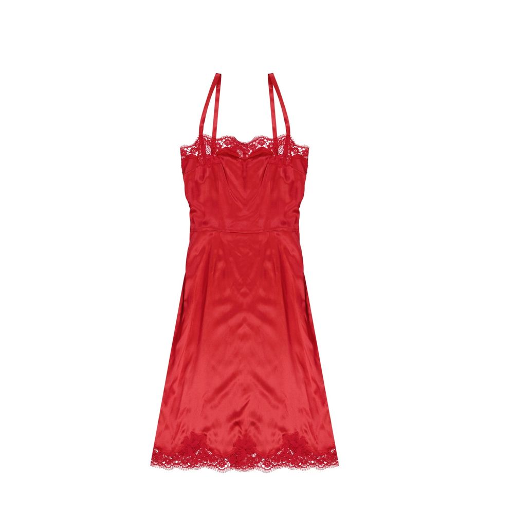 Lace Rouches Dress